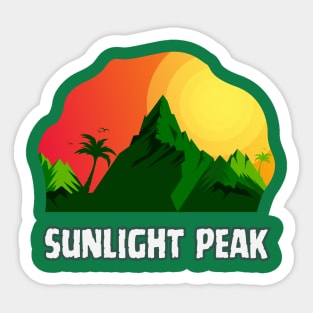 Sunlight Peak Sticker